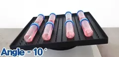 AGITADOR COM DUPLO MOVIMENTO ORBITAL E 3D, ÂNGULO VARIÁVEL DE 5º A 20°, 5 A 90 RPM, PARA TUBOS FALCON E PLACAS DE PETRI - Biosystems Importadora Ltda