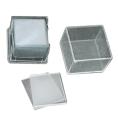 LAMINULA PARA MICROSCOPIA, QUADRADA, 20X20MM