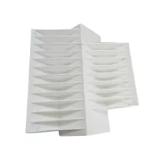 Reservorio (coxin) para micropipetas multicanal, doble cara, pozo único o con divisiones en poliestireno blanco de 50ml - comprar online