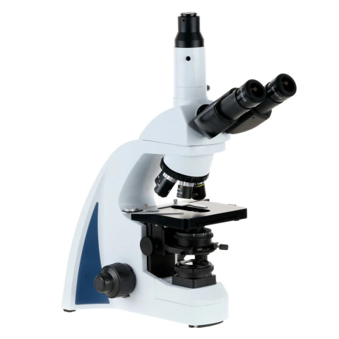 Unidade base do Kit Microscópio ICOE IC2100-T4-PLANA-1500X-IC para alta performance laboratorial e conformidade técnica.