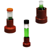 SUPORTE PARA BALÃO COM FUNDO REDONDO CAPACIDADADE DE 10, 25 OU 50 ML