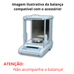 VIDRO SUPERIOR PARA REPOSIÇÃO NAS CAPELAS DAS BALANÇAS ANALÍTICAS MARCA BIOPRECISA - CÓDIGO UPPER GLASS en internet