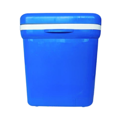CAIXA TÉRMICA PARA TRANSPORTE DE AMOSTRAS BIOLÓGICAS, CAPACIDADE 20L, TEMPERATURA ENTRE 2°C - 8°C, COM TERMÔMETRO DIGITAL, TAMPA COM TRAVA, ACOMPANHA 8 RECIPIENTES PARA CONGELAMENTO DE LÍQUIDO - MODELO: LCX-20L-IC - tienda online