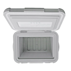 CAIXA TÉRMICA PARA TRANSPORTE DE AMOSTRAS BIOLÓGICAS, CAPACIDADE 6L, TEMPERATURA ENTRE 2°C E 8°C, COM TERMÔMETRO DIGITAL, TAMPA COM TRAVA, ACOMPANHA 6 RECIPIENTES PARA CONGELAMENTO DE LÍQUIDO - MODELO: LCX-6L-IC - comprar online