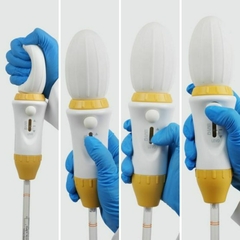 MACROPIPETADOR (PIPETTE CONTROLLER) DE 0,1 A 100 ML COR AZUL ESCURO - MODELO "LEVO-DB" na internet