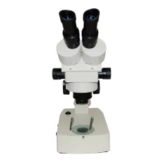 ESTEREOMICROSCÓPIO BINOCULAR COM ZOOM 35X ILUM DUPLA EPISCÓPICA (LÂMP HALOGÊNIO DICROICA ESPELHADA 6V/15W) E DIASCÓPICA (LÂMP FLUORESCENTE 5W) 110V - comprar online