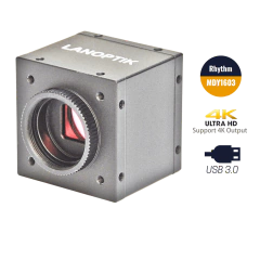 CÂMERA CMOS DIGITAL CIENTÍFICA 16 MEGAPIXELS RECOMENDADA PARA ANÁLISES DE IMAGENS EM ALTA VELOCIDADE DE 12 QUADROS (FRAME) POR SEGUNDO COM ULTRA ALTA DEFINIÇÃO EM 4K, SAÍDA USB 3.0, SOFTWARE - MODELO MDY-1603