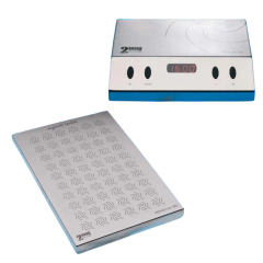 AGITADOR MAGNÉTICO, SEM AQUECIMENTO, RESISTENTE À ALTAS TEMPERATURAS, 15 PONTOS DE AGITAÇÃO, CAPACIDADE PARA AGITAR ATÉ 60 FRASCOS DE 500ML SIMULTANEAMENTE COM UNIDADE DE CONTROLE EXTERNA (REMOTA) E CABO EXTENSOR 3M - MODELO MIXDRIVE-60-HT-IC