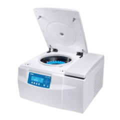 CENTRÍFUGA BANCADA REFRIGERADA -20°C A 40°C OPCIONALMENTE PODERÁ VIR EQUIPADO COM ROTORES DE ÂNGULO FIXO E HORIZONTAL PARA TUBOS DESDE 0,2 ML ATÉ 750 ML, SEM ROTOR - MODELO: MPW-380R - Biosystems Importadora Ltda