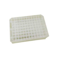 PLACA POÇO PROFUNDO, FUNDO QUADRADO, 2 ML, 96 POCOS. PACOTE COM 15 PEÇAS, SEM TAMPA - comprar online