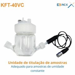 TITULADOR AUTOMÁTICO DIGITAL KARL FISCHER, TITULAÇÃO VOLUMÉTRICA 0,1MG A 250MG E COULOMÉTRICA 10µG A 20MG, RS232, BIVOLT - Biosystems Importadora Ltda