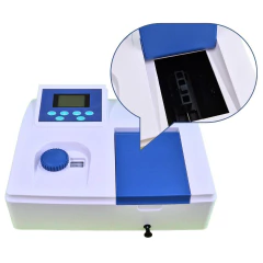 ESPECTROFOTÔMETRO DIGITAL MONO FEIXE COMPRIMENTO DE ONDA DE 320-1100 NM BANDA DE PASSAGEM 4NM, LEITURA EM ABSORBÂNCIA, TRANSMITÂNCIA E CONCENTRAÇÃO DIRETA, COM SOFTWARE E SUPORTE MANUAL PARA 4 CUBETAS 10 MM, SAÍDA USB/RS232 - MODELO: SP2100-IC en internet