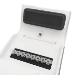 FLUORÍMETRO PORTÁTIL DIGITAL 08 MUESTRAS PARA DNA/RNA Y CUANTIFICACIÓN DE PROTEÍNAS, CON 02 FILTROS, PANTALLA TÁCTIL, 1 CANAL - MOD. tQ08-X1 - Biosystems Importadora Ltda