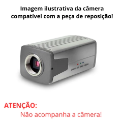 CARCAÇA EXTERNA PARA CÂMERA CCD MARCA LUNIX MODELO VI-6633 – CÓDIGO VI-6633-SHELL - comprar online