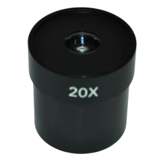 OCULAR DE CAMPO AMPLO AUMENTO 20X PARA USO COM ESTEREO MICROSCOPIO (LUPA) TECNIVAL SÉRIE SQF-F