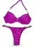 Top Callas e Tanga Fio Dental Argola Cancún Fucsia
