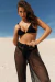 Calça Fenda Tule Zebra - Camila Alves Beachwear
