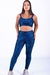 Conjunto Fitness Top Básico e Calça Básica Zig zag Tie Dye