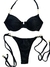 Top Callas e Tanga Fio Dental Argola Cancún Preto - comprar online