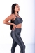 Conjunto Fitness Top Básico e Calça Básica leblon Chumbo - loja online