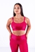 Conjunto Fitness Top Básico e Calça Básica Pink Canelado