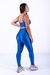 Conjunto Fitness Top Básico e Calça Básica Zig zag Royal - Camila Alves Beachwear