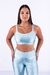 Conjunto Fitness Top Básico e Calça Básica Zig zag Gelo