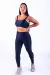 Conjunto Fitness Top Básico e Calça Básica Leblon Marinho - comprar online