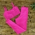 Imagem do Conjunto Fitness Top Básico e Calça Básica Zig zag Rosa Neon