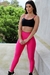 Conjunto Fitness Vivi Calça Duo Compressão Pink/Preto - Camila Alves Beachwear