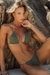Top Cortininha e Tanga Correntes Shine Verde - comprar online