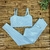 Conjunto Fitness Top Básico e Calça Básica Leblon Gelo