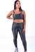 Conjunto Fitness Top Básico e Calça Básica Zig Zag Chumbo na internet