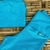 Conjunto Fitness Top Básico e Calça Básica Turquesa Canelado - comprar online