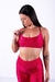Imagem do Conjunto Fitness Top Frente Única e Calça Básica Pink Canelado