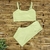 Conjunto Top Básico e Short Básico Menta - Camila Alves Beachwear