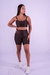Conjunto Top Básico e Short Básico Café