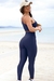 Conjunto Fitness Top Ana e Calça Básica Marinho - buy online