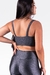 Conjunto Fitness Top Básico e Calça Básica Zig Zag Chumbo - Camila Alves Beachwear