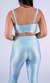 Conjunto Fitness Top Básico e Calça Básica Leblon Gelo - loja online