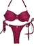 Top Callas e Tanga Fio Dental Argola Cancún Marsala - Camila Alves Beachwear
