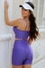 Conjunto Fitness Top Bel e Short Básico Violeta - comprar online