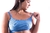 Conjunto Fitness Top Básico e Calça Básica Metálico Canelado