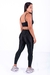 Conjunto Fitness Top Básico e Calça Básica Preto Canelado - loja online
