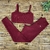 Conjunto Fitness Top Básico e Calça Básica Marsala Canelado - Camila Alves Beachwear