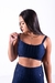Conjunto Fitness Top Básico e Calça Básica Leblon Marinho - Camila Alves Beachwear