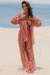 Conjunto Kimono Manga Longa e Calça Tule Miami - comprar online