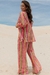 Conjunto Kimono Manga Longa e Calça Tule Miami - loja online