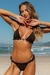 Top Aruba e Tanga Frufru Shine Preto