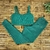 Conjunto Fitness Top Básico e Calça Básica Verde Bandeira Canelado - comprar online